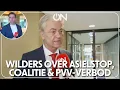 Download Lagu Wilders over asielstop, coalitie \u0026 PVV-verbod