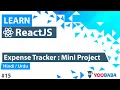 ReactJS Expense Tracker Project Tutorial in Hindi Urdu