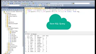 How to save and open query in sql server management studio