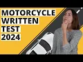DMV Motorcycle Written Test 2024 60 Questions with Explained Answers