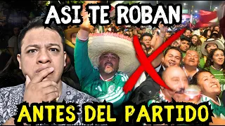Me ROBARON en el partido (Y así lo hicieron) Hay riesgo en México vs Inglaterra
