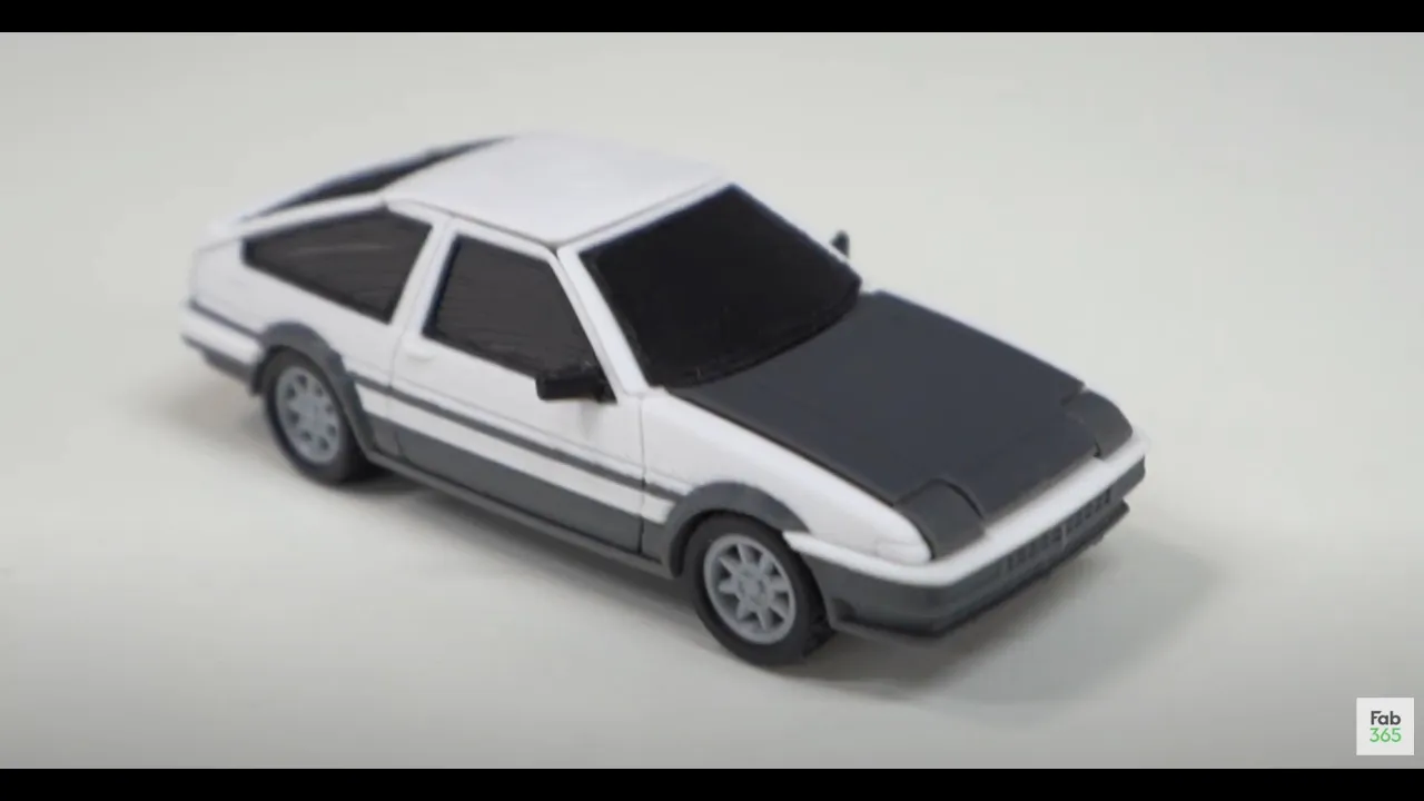 AE86 Initial D Foldable design