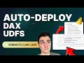 Auto Deploy DAX UDFs from Dax Lib with Fabric Semantic Link Labs