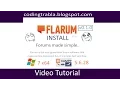 Install Flarum v0 1 0 Beta on Windows 7 localhost XAMPP 5 6 28 - opensource PHP Forum byAO
