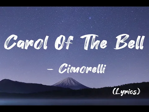Download MP3 Carol Of The Bells (lyrics) | Cimorelli