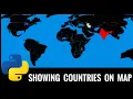 Highlighting countries on maps python