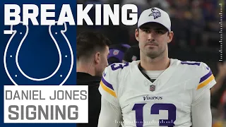 BREAKING NEWS Daniel Jones Signing 1-Year Deal with the Colts