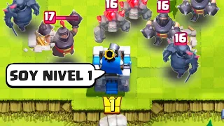 SOY UN JUGADOR DE ARENA 1 VS CARTAS MAXEADAS 💀