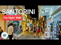 Download Lagu Fira, Santorini - Greece 🇬🇷 Night Walk in 4K Ultra HD with Captions