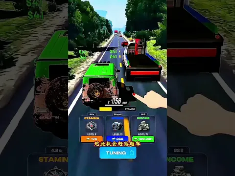 Almost Crashed Into A Giant Truck! 😱 #trending #shorts #crazygameplay