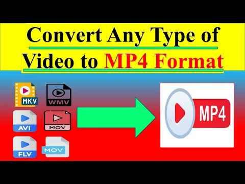 Download MP3 How to Convert Video File into MP4