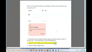 Fix Google Translate Not Working Or Check Your Connection And Try Again Error 6 29 2023 Updated 