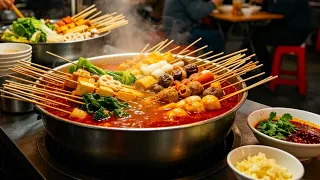 【LIVE】Spicy skewers at the night market