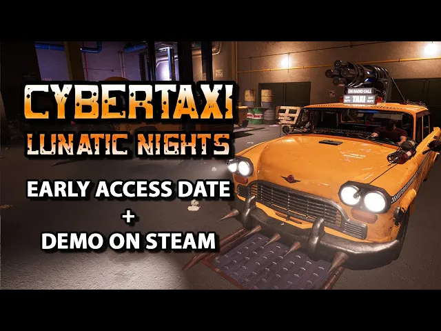 CyberTaxi: Lunatic Nights - Early Access Date Reveal