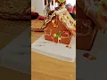Gingerbread house decorating