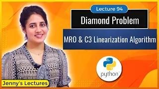 Diamond Problem in Inheritance MRO in Python C3 Linearization Algorithm Python Programming