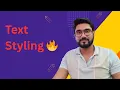 Text Styling Web Fundamental Mixin Coder Coding with AI