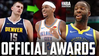 OFFICIAL 2025 NBA Awards Winners P DPOY etc