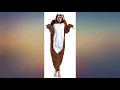 DOITNOW Sloth Pajamas Unisex Adult Jumpsuit Animal Cosplay Costumes review