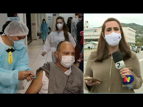 Florianópolis vacina 19,5 mil pessoas nas últimas 25 horas