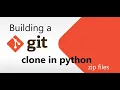 Building a git implementation with python