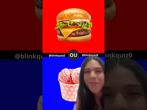 Doce ou salgado?