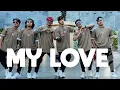Lagu MY LOVE by Leigh Anne, Arya Starr | Zumba | TML Crew Kramer Pastrana