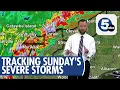 Tracking Sunday s severe storms across NEO