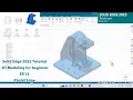 Solid Edge 2023 Tutorial - 3D Modeling for beginner EP 13
