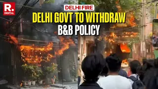 delhi fire previously policy removed will review hotels under b u0026b policy kapil mishra