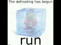 The defrosting has begun #meme #fyp #earlychristmas #anime #defrosting #padoru #padorupadoru