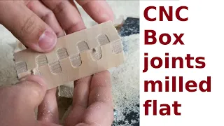 CNC Box Joint (Milled Flat)