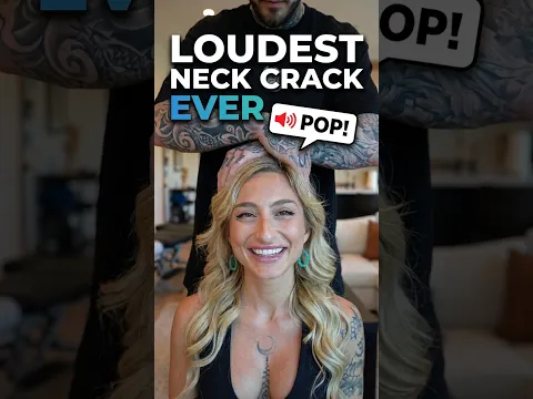 You Need to Hear This Neck Crack! π #asmr #neckcrack #satisfying