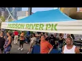 Sunset Salsa Dancing Hudson River Park Pier 76 NYC USA June 28 2022