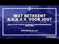 Lagu Oproep aan de leden van RKHVV om je aan te melden voor de ALV 2021