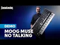 Download Lagu Moog Muse Demo: No Talking, Sounds Only — Daniel Fisher’s Synth Voyage