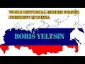 WORLD HISTORICAL FIGURE BORIS YELTSIN FORMER PRESIDENT OF RUSSIA