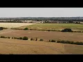 Drone over Lincoln UK Skellingthorpe Road Birchwood Ave