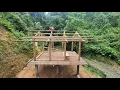Download Lagu Design a sturdy wooden house on a wooden floor - farmhouse construction | Lý Thị Viện