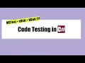 Testing code in C NUnit MSTest xUnit