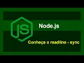 Aula 19 - Conheca o readline-sync