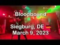 Bloodbound - Moria @Kubana, Siegburg, Germany 🇩🇪 March 9, 2023 LIVE HDR 4K
