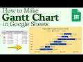 How to Make Gantt Chart in Google Sheets