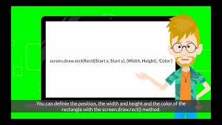 4 How to Draw Rectangle Chapter 3 Drawing Shapes Text in Pygame Zero