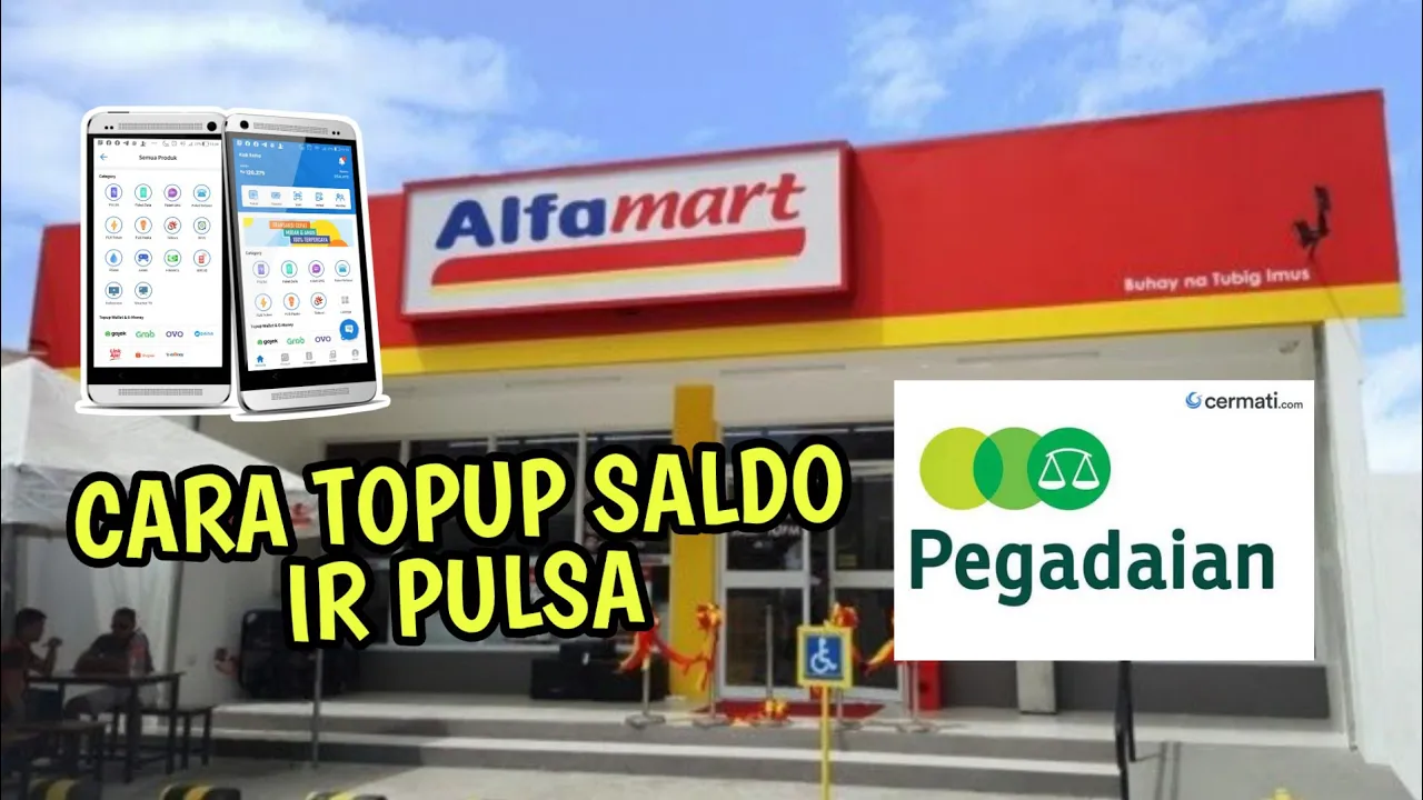 Tutorial deposit order kuota di Alfamart
