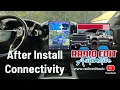 2019-2024 AuCar Silverado Sierra 15 6 Tesla Screen After Install Connectivity Android 13