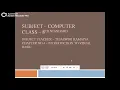 Cbse Class 8th Introduction to Visual Basic
