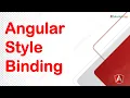 6 Angular 13 StyleBinding Angular 13 Tutorial What is Style Binding in Angular
