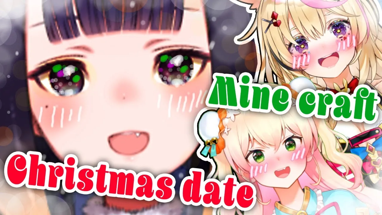 Minecraft💖collaboration💖date 【Ninomae Ina'nis/尾丸ポルカ/桃鈴ねね】