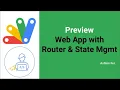 Web App with Router State Management via Apps Script